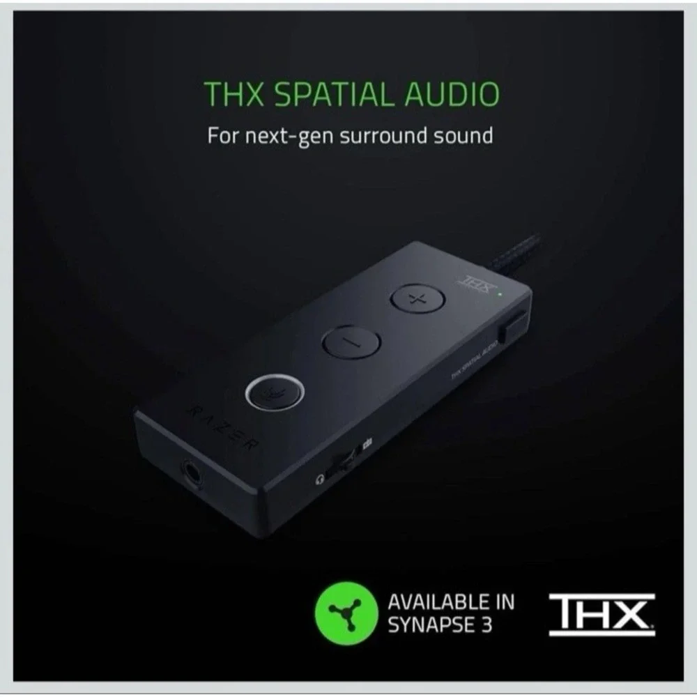 NEW Razer KRAKEN TOURNMENT EDITION - Gaming Headset (THX 7.1‎ Surround Sound)